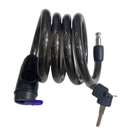 Antivol de vélo pliable en acier robuste avec code à 4 chiffres pour vélos de montagne, de route et pliables