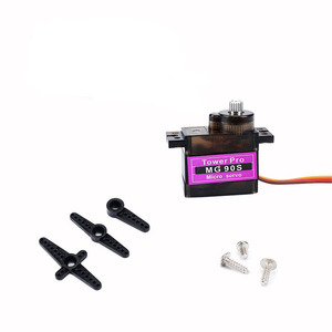 MG90S เซอร์โวเกียร์โลหะ รุ่นปีกตรึง สำหรับเครื่องบินบังคับวิทยุ 3D Shuangfei 450 แผ่นยืดตรงไฟฟ้า - Product Image 1