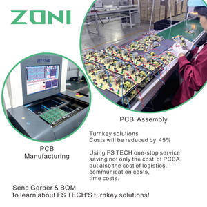 Ensamblaje de Placa de Circuito Impreso (PCB) para Electrodomésticos, 1-40 Capas, Acabado de Superficie HASL/OSP/Oro por Inmersión, <span class=keywords><strong>Marca</strong></span> Zhongli - Product Image 5
