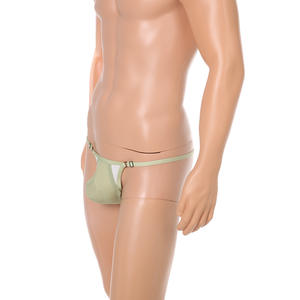 <span class=keywords><strong>Slip</strong></span> da <span class=keywords><strong>Uomo</strong></span> in Spandex alla Moda, Mutande in Nylon con Logo Personalizzato in Vita, Vendita all'Ingrosso con Basso MOQ - Product Image 3