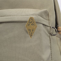 Badge en émail sur le thème de l'emblème rétro fantastique pour sac, chapeau, vêtement et ornement de style personnel