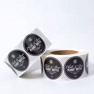 Etiqueta Adhesiva Redonda Personalizada con Logotipo de Panadería, Impresión de Etiquetas de Vinilo Autoadhesivas, Impermeables, para Sellado de Alimentos - Product Image 2