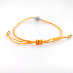 Vintage Schmuck Mode Sonnenblume Wunsch Armband gewachs ten Faden Sonnenblume Charme Surfen Armband für Frauen Männer Sommer Freundschaft - Product Image 5