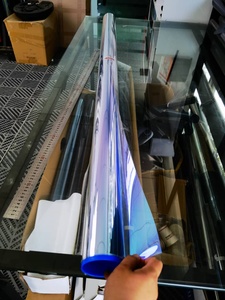 80% vlt kính chắn gió Tắc Kè Hoa cửa sổ Tint 1x30m/cuộn ánh sáng màu xanh Tắc Kè Hoa Nano gốm cửa sổ xe Tint phim năng lượng mặt trời - Product Image 4