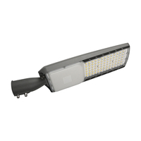 Lampadaire LED haute luminosité 160lm/W avec capteur intelligent, étanche IP66, compatible AC et RoHS, personnalisable OEM/ODM avec logo, pour routes et jardins