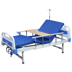<span class=keywords><strong>Lit</strong></span> médical manuel à deux fonctions personnalisé à <span class=keywords><strong>prix</strong></span> avantageux, <span class=keywords><strong>lit</strong></span> médical à deux manivelle pour hôpital et clinique - Product Image 2