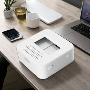 Portable Mini maison voyage prévisions météo numérique électronique température humidité mètre double puissance boîtier solaire boîtier ABS - Product Image 3