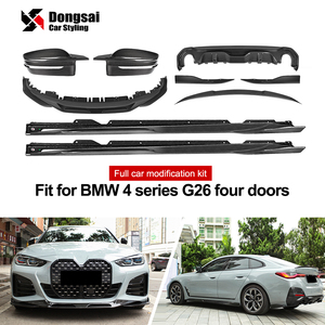 Diffusore Posteriore in Fibra di Carbonio Stile SOOQOO per <span class=keywords><strong>BMW</strong></span> Serie <span class=keywords><strong>4</strong></span> <span class=keywords><strong>Gran</strong></span> Coupé G26 2021+ - Product Image 6