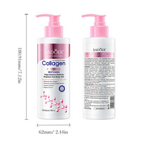 Lait Corporel Éclaircissant au Collagène et Niacinamide 300ml – Hydratant Unifiant le Teint et Nourrissant en Profondeur