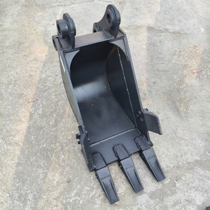 Produits les plus vendus : Godet de creusement étroit de 20 cm, 30 cm, 40 cm de largeur pour mini-excavatrices SY55, SY60, SY75, pour creusement profond avec dents - Product Image 1