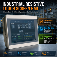 Mc-h043s Pantalla Táctil HMI de 4.3'' con Modbus Rs485, Interfaz Hombre-Máquina para Automatización Industrial