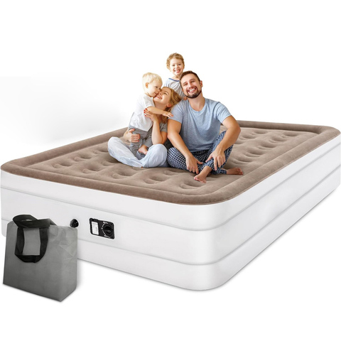 High-Density Daily Use Guest Accommodation Inflatable Air Bed Mattress with Soft Firmness