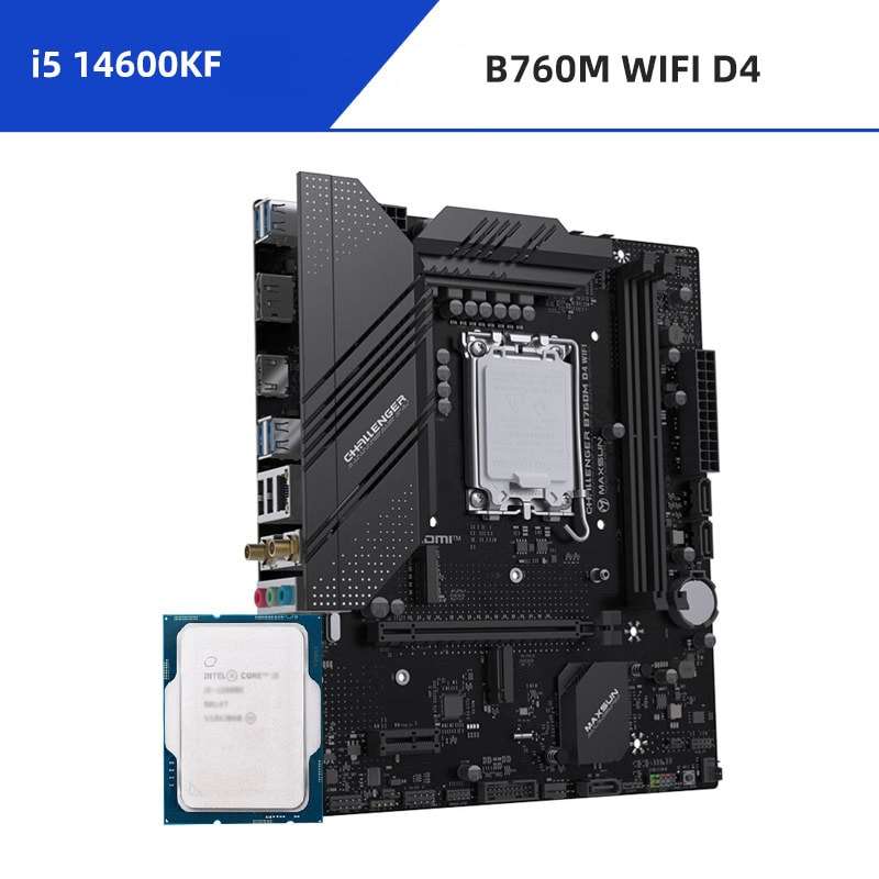 I5 14600KF + Maxsun B760M WIFI D4