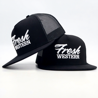 Gorra Trucker Deportiva/Ecológica de 5 Paneles, de Algodón Estructurado, con Logotipo Bordado en 3D Personalizado