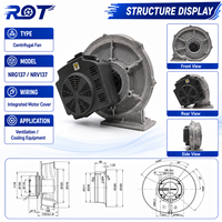 Ventilador Radial NRV137 para Sistema de Caldera de Condensación de Gas, 230V AC, para Calefacción, Combustión y Refrigeración, Repuesto