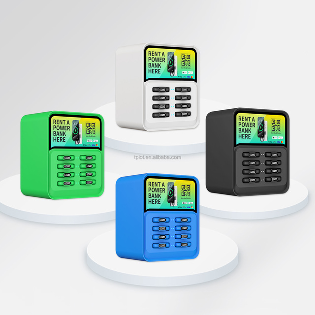 8 Slots Vending Machine Power Bank Sharing Self-Service Phone Charging  Kiosk