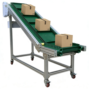 स्वचालित मॉड्यूलर ऊर्ध्वाधर उठाने और टिल्टिंग बेल्ट कन्वेयर - Product Image 5