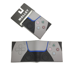 Portefeuille en PU de style station de jeu <span class=keywords><strong>PS5</strong></span> de haute qualité avec fermeture éclair, 20 couleurs, comme cadeau promotionnel - Product Image 2
