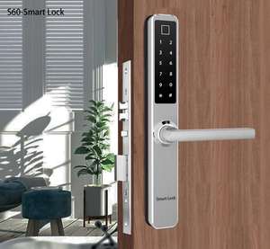 Wifi thông minh khóa cho nhà cho thuê tài sản nhôm RFID IP truy cập vân tay thẻ App mật khẩu gỗ nhà an toàn quản lý đám mây - Product Image 6