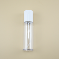 Flacon pulvérisateur rotatif en plastique PETG de 100 ml et 120 ml pour cosmétiques, soins de la peau, sérum, emballage avec pompe à brume
