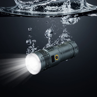 Zoomable 6000mah 5 Vitesses Torche 1000 Lumens Super Lumineux Étanche Xhp50 Aluminium Led Torche Tactique Lampes De Poche Rechargeables