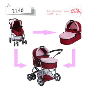 Poussette pour poupées OEM ODM landau siège auto avec base système de voyage trotteur pour bébé avec roues 3 en 1 landau <span class=keywords><strong>double</strong></span> poussette - Product Image 2