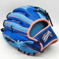 Gant de baseball et de softball en cuir pleine fleur, logo personnalisé OEM, série professionnelle, entraînement intérieur/extérieur, cuir durable.