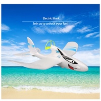 Avion électrique à vol libre Shark PNG, planeur développé indépendamment, modèle de jouet pour enfants, vente en gros