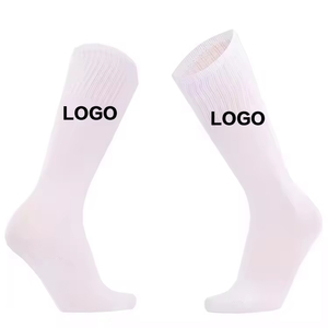 Chaussettes de sport antidérapantes de haute qualité en coton avec semelle en tissu éponge pour hommes, absorbant la transpiration et respirantes, pour le football - Product Image 6