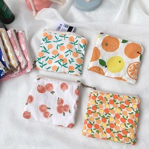 Porte-monnaie personnalisé avec logo, mini pochette en toile avec fermeture éclair, cadeau simple, sac à cosmétiques en toile de coton - Product Image 6