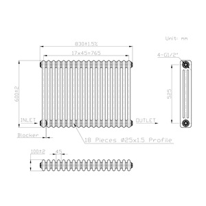 <span class=keywords><strong>Radiateur</strong></span> de <span class=keywords><strong>chauffage</strong></span> <span class=keywords><strong>Central</strong></span> salle d'eau chaude 130-0454 <span class=keywords><strong>acier</strong></span> doux de haute qualité <span class=keywords><strong>acier</strong></span> à faible teneur en carbone 3 ans R25 * 1.5 CN;ZHE Modern BODE 13 - Product Image 3