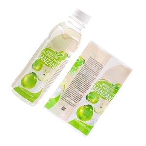 <span class=keywords><strong>Film</strong></span> plastique thermorétractable personnalisé avec impression de logo, <span class=keywords><strong>film</strong></span> en rouleau pour étiquettes de bouteilles d'eau minérale et de boissons, PET PVC - Product Image 1