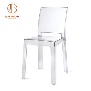 Chaise fantôme transparente en plastique acrylique, mobilier <span class=keywords><strong>Victoria</strong></span> du milieu du siècle, pieds hauts pour événement, fête de mariage, vente en gros - Product Image 2