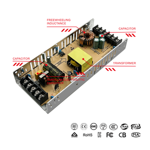 BINAZK AC-DC SMPS 5V 40A pour équipement audiovisuel AV, et systèmes de sécurité, et éclairage LED intérieur/extérieur PSU - Product Image 5