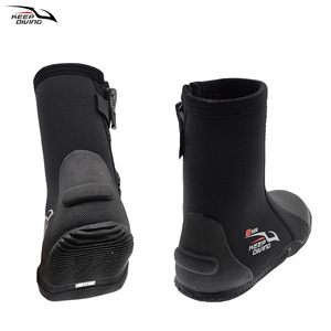 Bottes de plongée en néoprène 5 mm unisexes pour la plongée, le snorkeling, le surf et la plage - Product Image 4