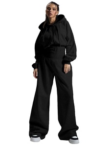<span class=keywords><strong>Tuta</strong></span> Invernale da <span class=keywords><strong>Donna</strong></span> Personalizzabile in Stile Europeo e Americano, <span class=keywords><strong>con</strong></span> Cerniera, Fodera in Velluto, Gamba Larga e <span class=keywords><strong>Cappuccio</strong></span> <span class=keywords><strong>con</strong></span> Coulisse - Product Image 4