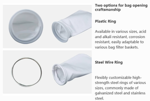 Công nghiệp lọc chất lỏng túi lọc áp lực cấp thực phẩm không dệt PTFE PP PE Nylon Túi lọc bụi cho nước thải lọc - Product Image 2