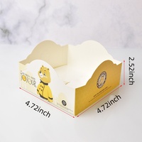 Sac de repas sac d'emballage sac de pain emballage de cuisson petit déjeuner collations milkshake toast croissant papier plateau boîte petit gâteau