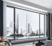 Ventanas Corredizas y Abatibles de Aleación de Aluminio de Estilo Moderno y Personalizado con Control de Insectos