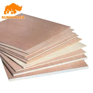 胶合板biz标准覆膜胶合板，用于混凝土支柱模板胶合板4x8