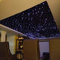 Panneaux de plafond en fibre de polyester PET en gros avec éclairage LED pour la décoration intérieure commerciale