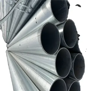 Laminado en caliente S275 S355 estructura material de construcción tubo de agua por inmersión en caliente DN325 DN250 sch40 tubo de acero sin costura de carbono galvanizado