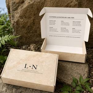 Cajas de Empaque Personalizadas Hechas <span class=keywords><strong>a</strong></span> Medida para Ropa, Zapatos, Sombreros, Bufandas, Cinturones y Accesorios con Logotipo, Cajas de Papel para Ropa - Product Image 3