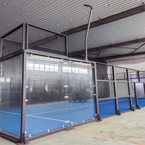 Fabbrica originale struttura in acciaio in vetro temperato <span class=keywords><strong>Padel</strong></span> Pickleball campo da Paddle Tennis acquista <span class=keywords><strong>Padel</strong></span> Court Canchas De <span class=keywords><strong>Padel</strong></span> - Product Image 2