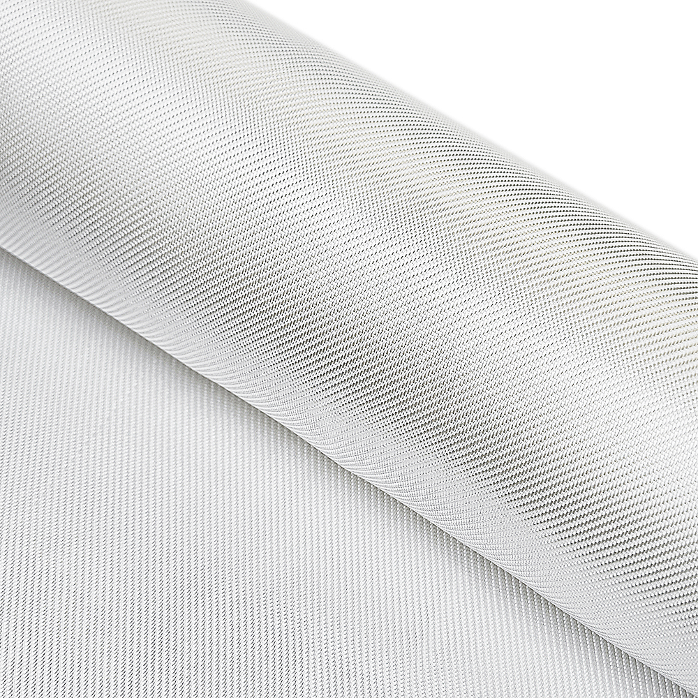 Industrial Grade High Silica Twill Woven Alkali Free Fabric 1200 Heat Resistance for Fire Applications Customizable Width
