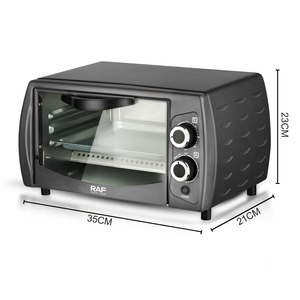 Horno Eléctrico RAF R.5320 de 750W y 9.0L de Gran Capacidad con Control de Temperatura, Temporizador, Calentamiento Uniforme y Puerta de Vidrio - Product Image 6