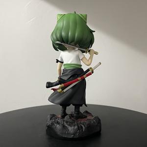 18CM <span class=keywords><strong>Manga</strong></span> Figurine Statue Deux Têtes <span class=keywords><strong>SPY</strong></span> <span class=keywords><strong>FAMILY</strong></span> Anya Forger Cos Roronoa Zoro Figura PVC <span class=keywords><strong>Anime</strong></span> Figure Jouets Cadeau pour Adultes - Product Image 2