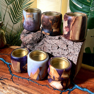 Quemador de Incienso de Resina de Madera de Sándalo Hecho a Mano, Difusor de Aromaterapia Estilo Marroquí, Difusor de Bakhoor Ecológico, Decoración para el Hogar - Product Image 2