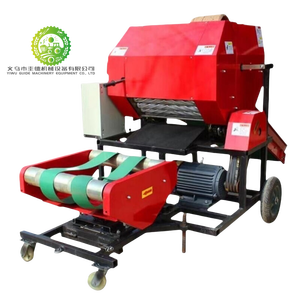 Mini Enfardadora Redonda de Ensilaje de Maíz y Empacadora de Heno Totalmente Automática con Panel Táctil - Product Image 4