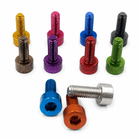 Vis autotaraudeuses à tête coupée M3x6 en aluminium 7075, usinage CNC de précision, pièces métalliques usinées CNC, pièces tournées CNC